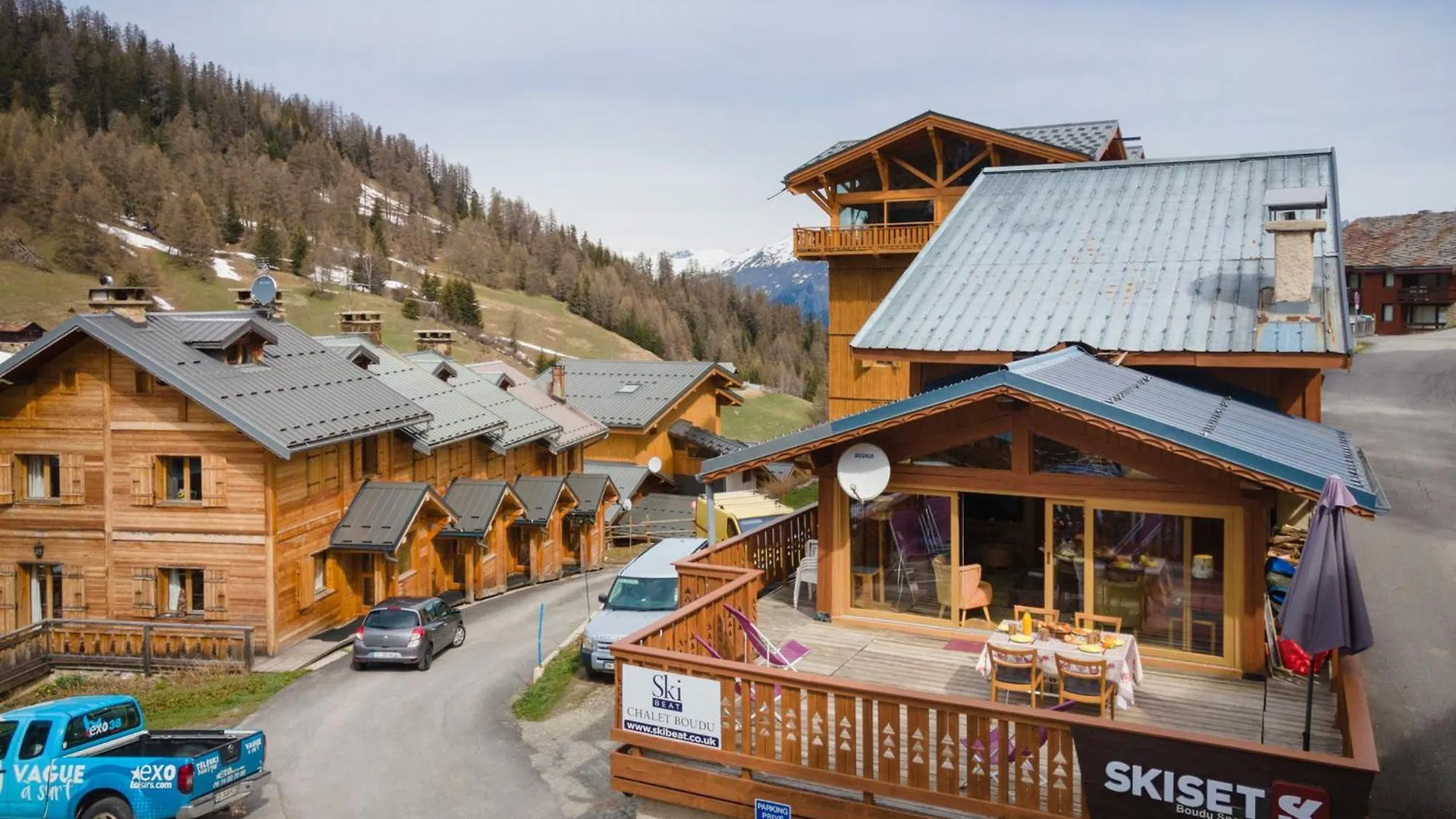 Chalet Confortable Avec Cheminee, Animaux Acceptes, Parking, Wifi Gratuit - Fr-1-181-2796 La Plagne-Tarentaise