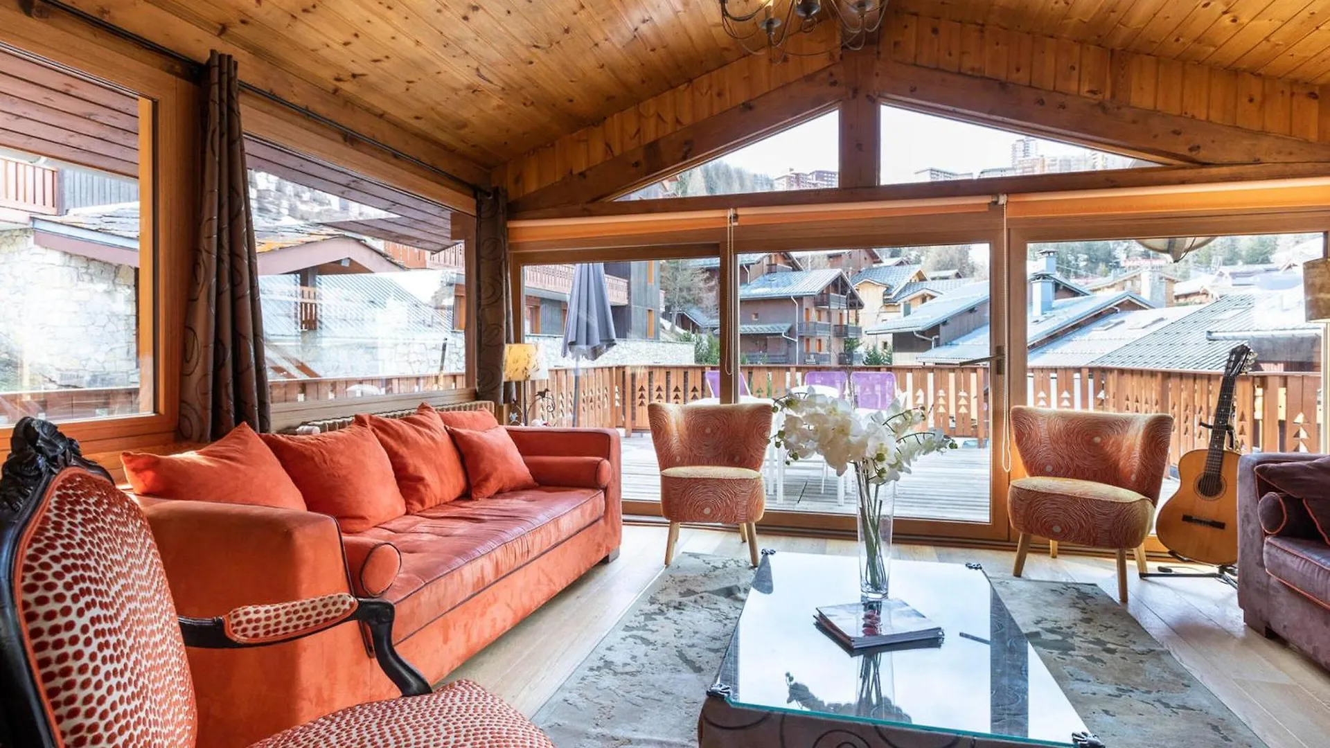 Chalet Confortable Avec Cheminee, Animaux Acceptes, Parking, Wifi Gratuit - Fr-1-181-2796 La Plagne-Tarentaise